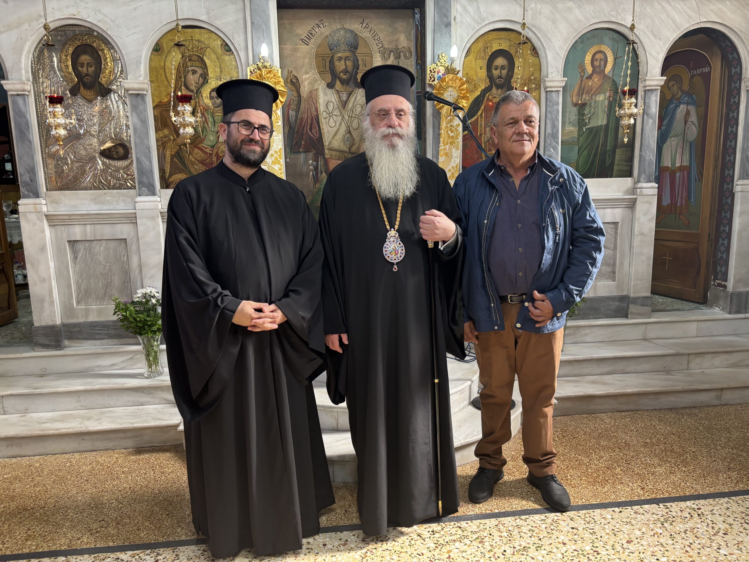Ιερατική σύναξη, Αρχιερατικό Ευχέλαιο και τοποθέτηση νέου εφημερίου στη Μελιγού Κυνουρίας