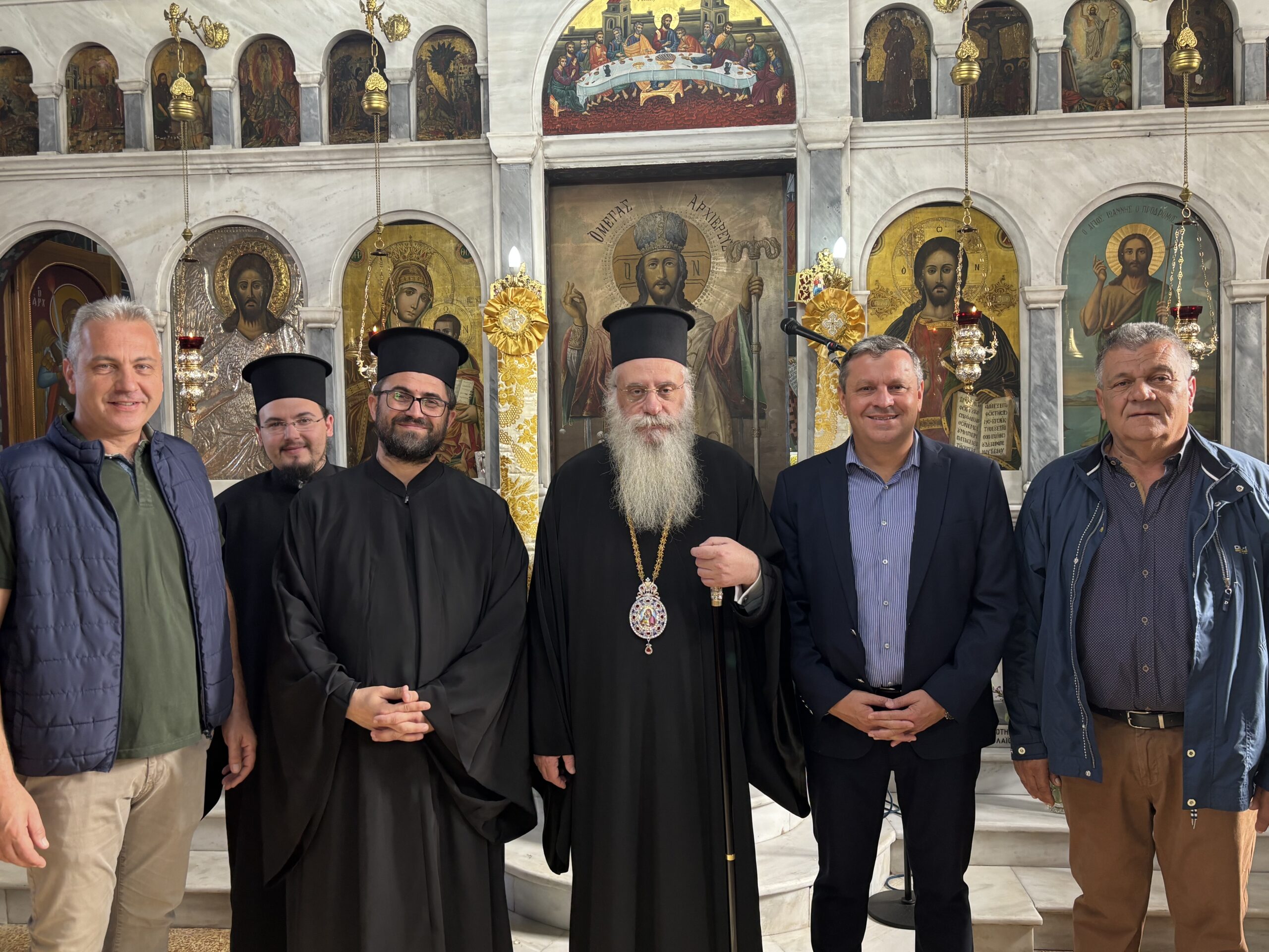 Ιερατική σύναξη, Αρχιερατικό Ευχέλαιο και τοποθέτηση νέου εφημερίου στη Μελιγού Κυνουρίας