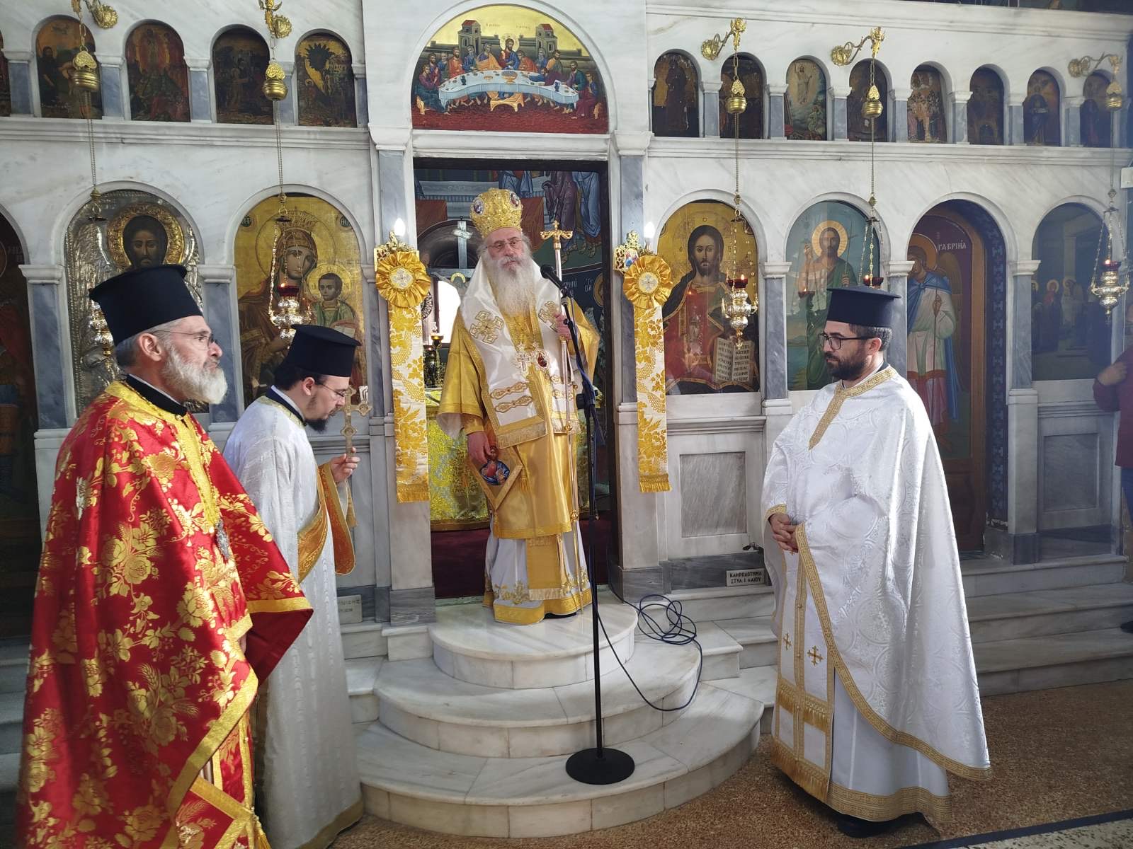 Ιερατική σύναξη, Αρχιερατικό Ευχέλαιο και τοποθέτηση νέου εφημερίου στη Μελιγού Κυνουρίας