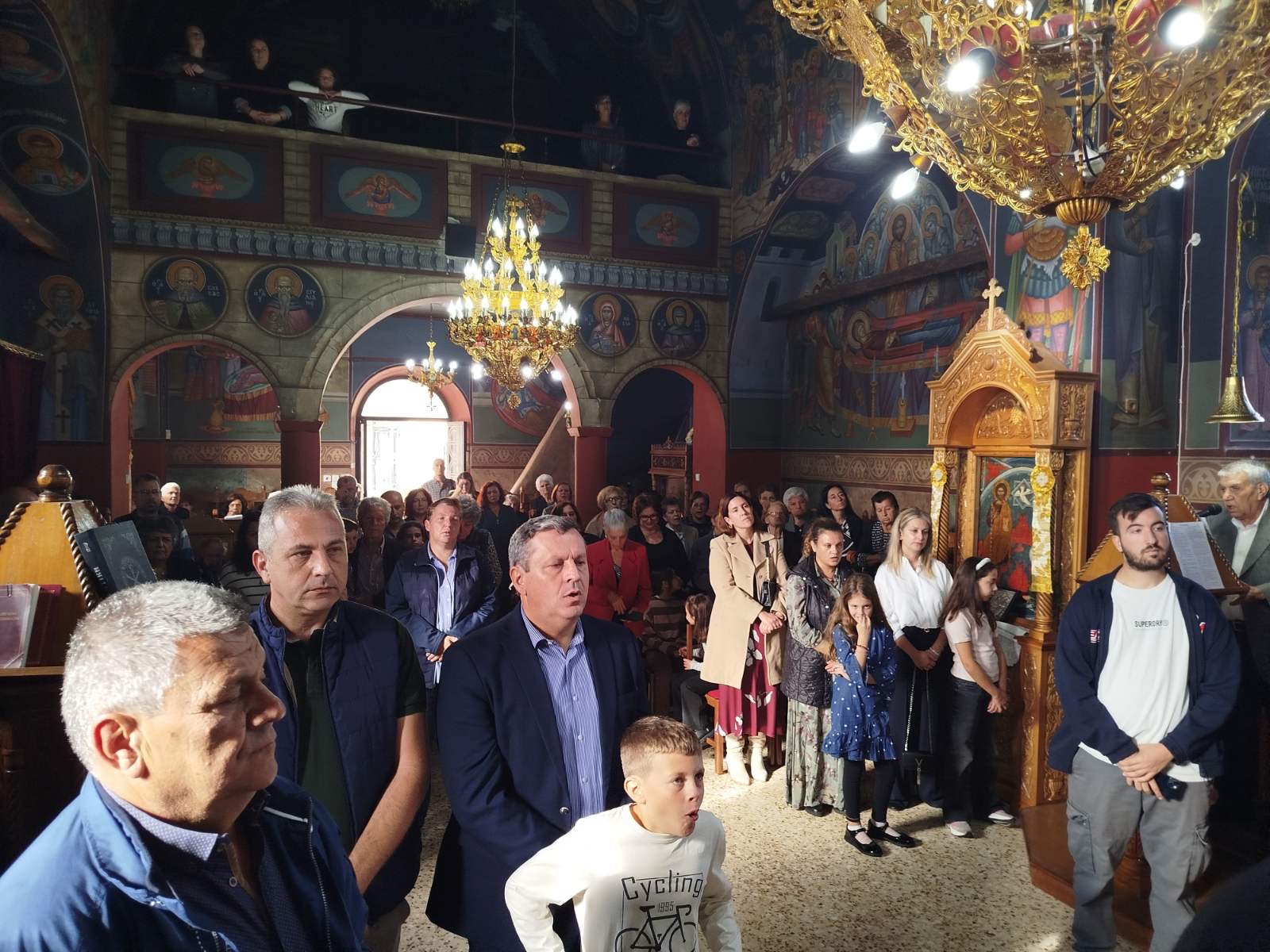 Ιερατική σύναξη, Αρχιερατικό Ευχέλαιο και τοποθέτηση νέου εφημερίου στη Μελιγού Κυνουρίας