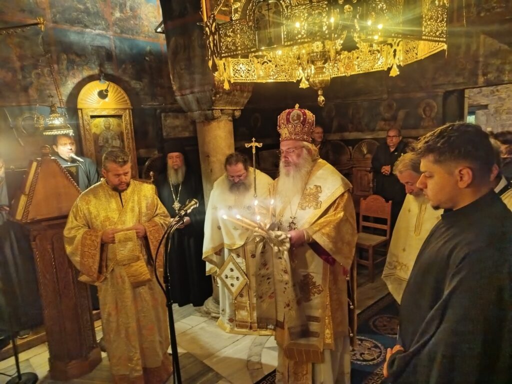 Χειροτονία Πρεσβυτέρου στην Ιερά Μονή Γοργοεπηκόου Νεστάνης – Τρία έτη από την εις Επίσκοπον χειροτονία του Σεβασμιωτάτου Μητροπολίτου Μαντινείας και Κυνουρίας κ.κ. Επιφανίου